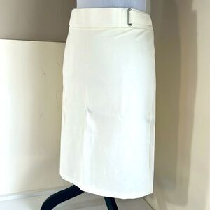 Messini Flawless NWOT White Buttercream Pencil Skirt Women’s L Spring 2024